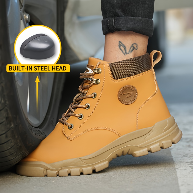 Comfy steel hot sale cap boots