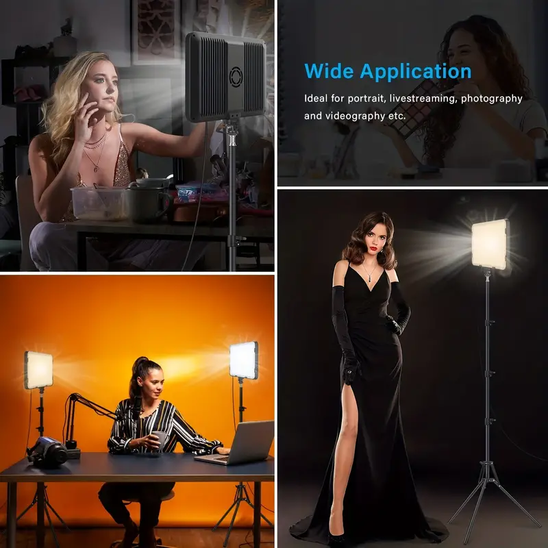 photography projects, brighten up your video photography projects with this dimmable led lighting studio details 0