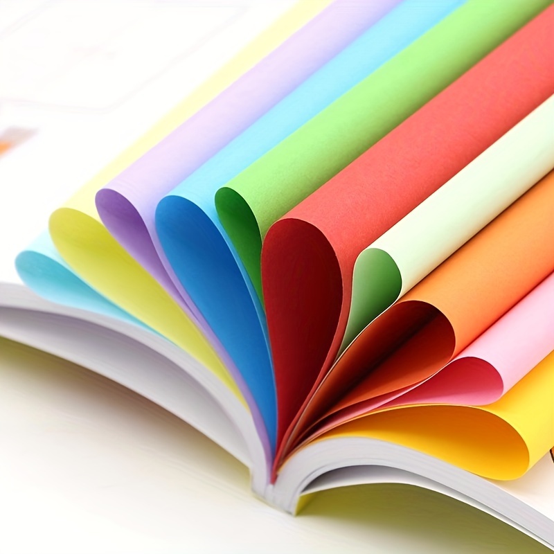 10 Colors Colored Paper A4 Printer Paper Copy Paper - Temu Germany