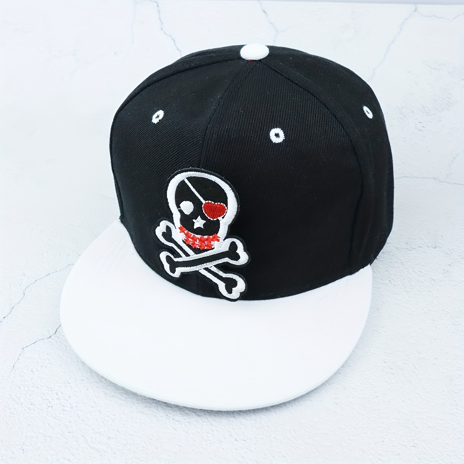 Skull Mesh Snapback Hats For Men And Women Fashionable, Durable