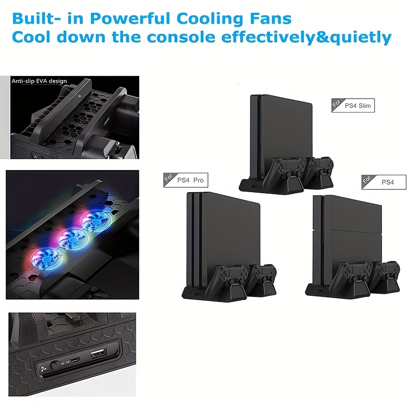 Ventilateur de Refroidissement Interne Cooling Fan pour PS4, PS4 SLIM, PS4  PRO