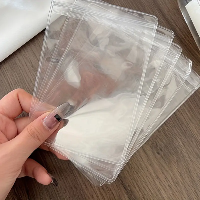 Plastic Pvc Self sealing Bag Portable Earrings Bracelet - Temu