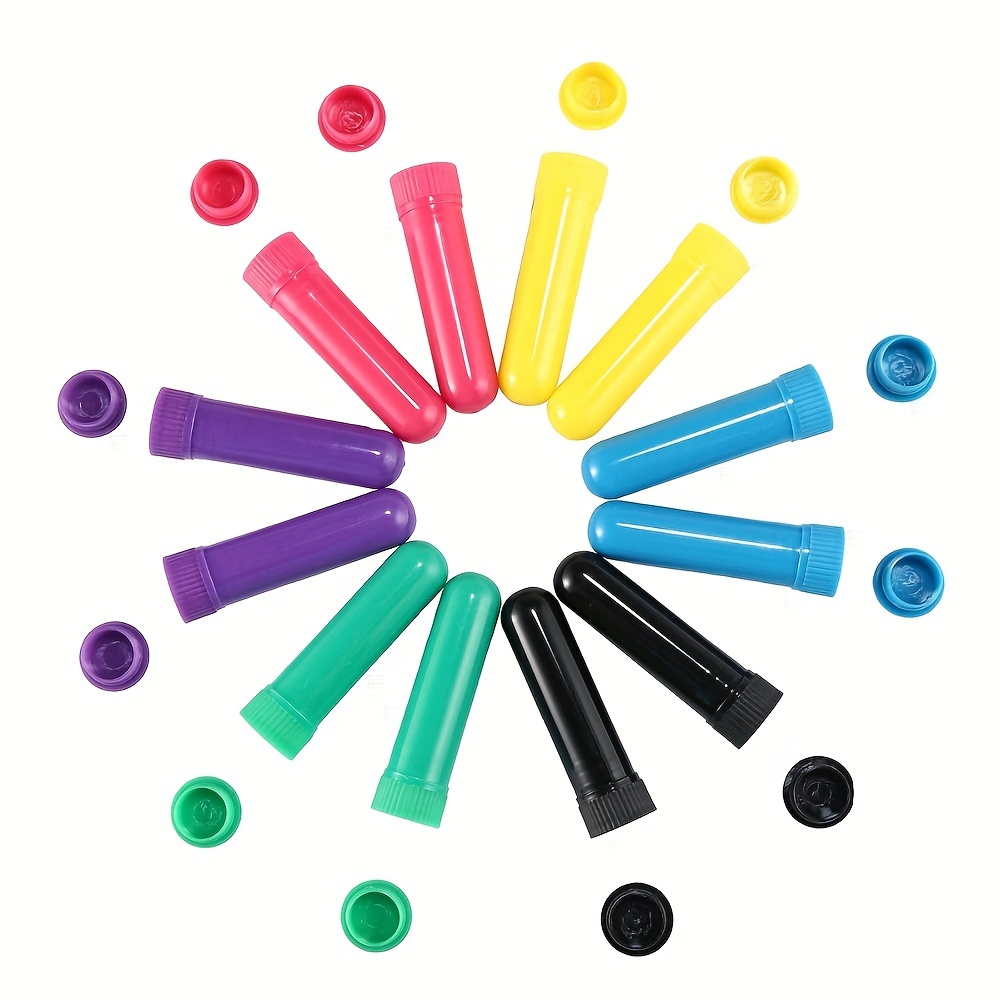 Eco-Friendly Aromatherapy Nasal Diffuser with Wicks