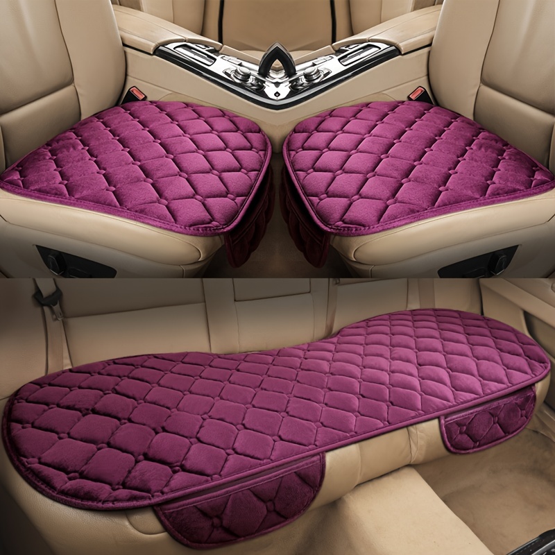 Universal Plush Car Seat Cushion - PINK / Front Seat Cushion-1 Pc in 2023