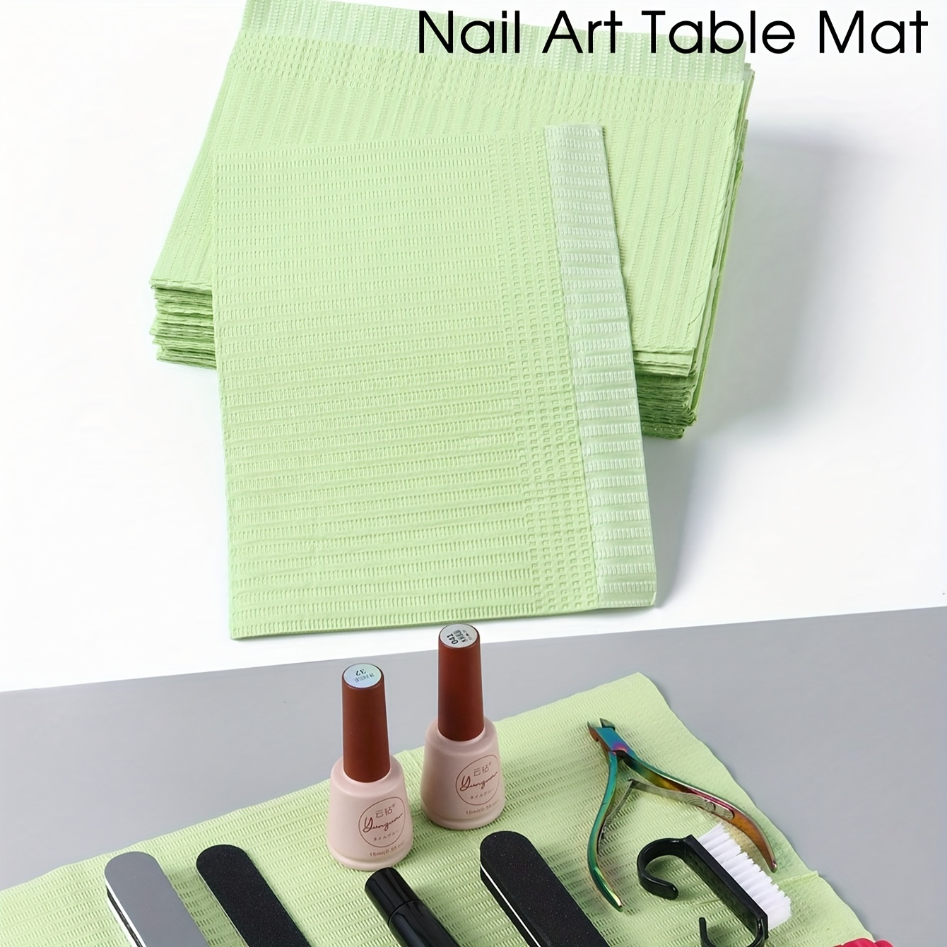 Disposable Nail Mats Fordable Nail Paper Towels For - Temu