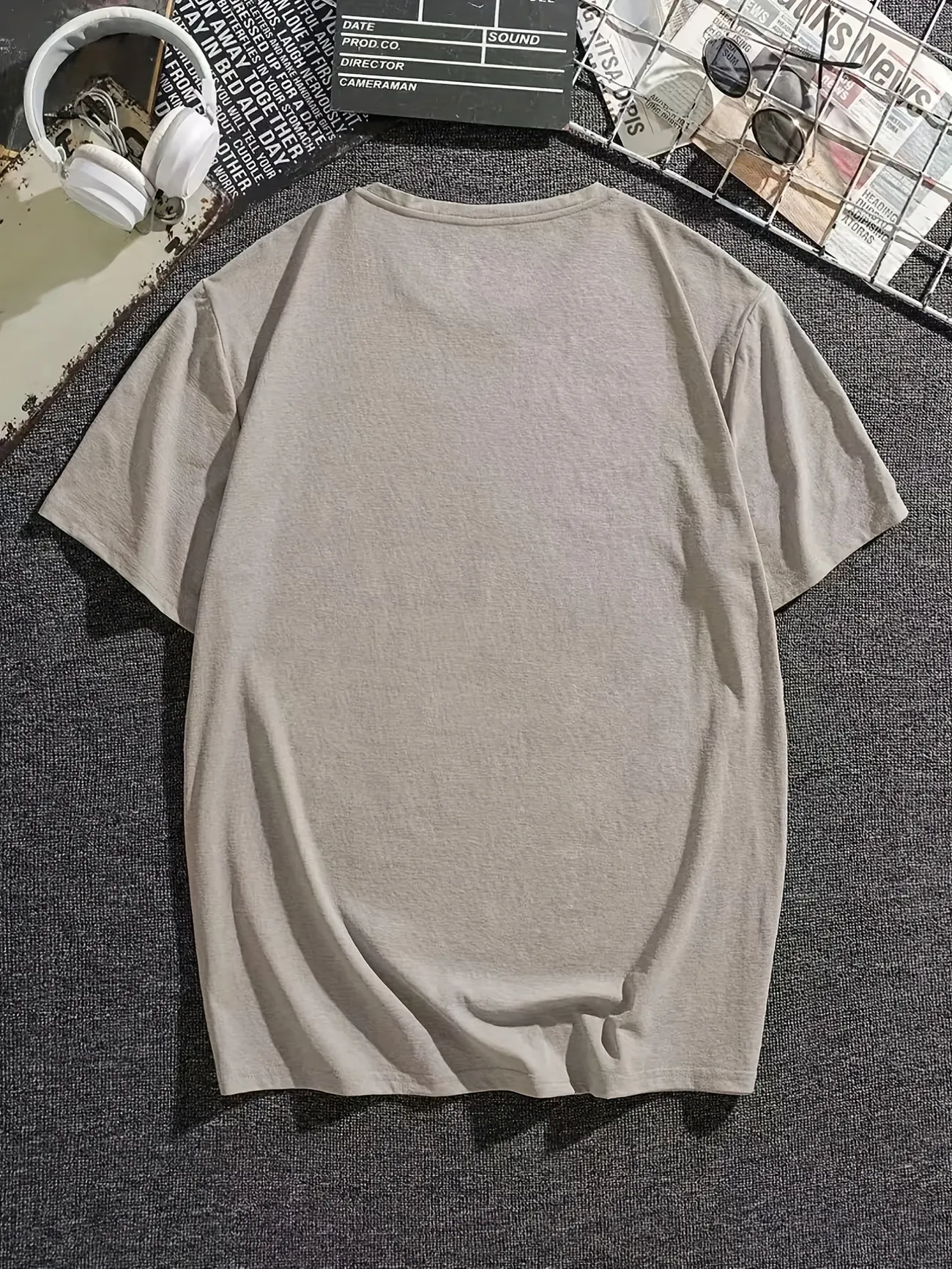Men's Casual futuristic Round Neck T-shirt, Summer Oversized Loose Tee  Clothing Plus Size - Temu Bahrain