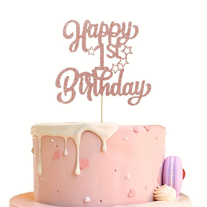 Un gâteau tout en douceur pour le 1er anniversaire de votre fille à  commander en ligne