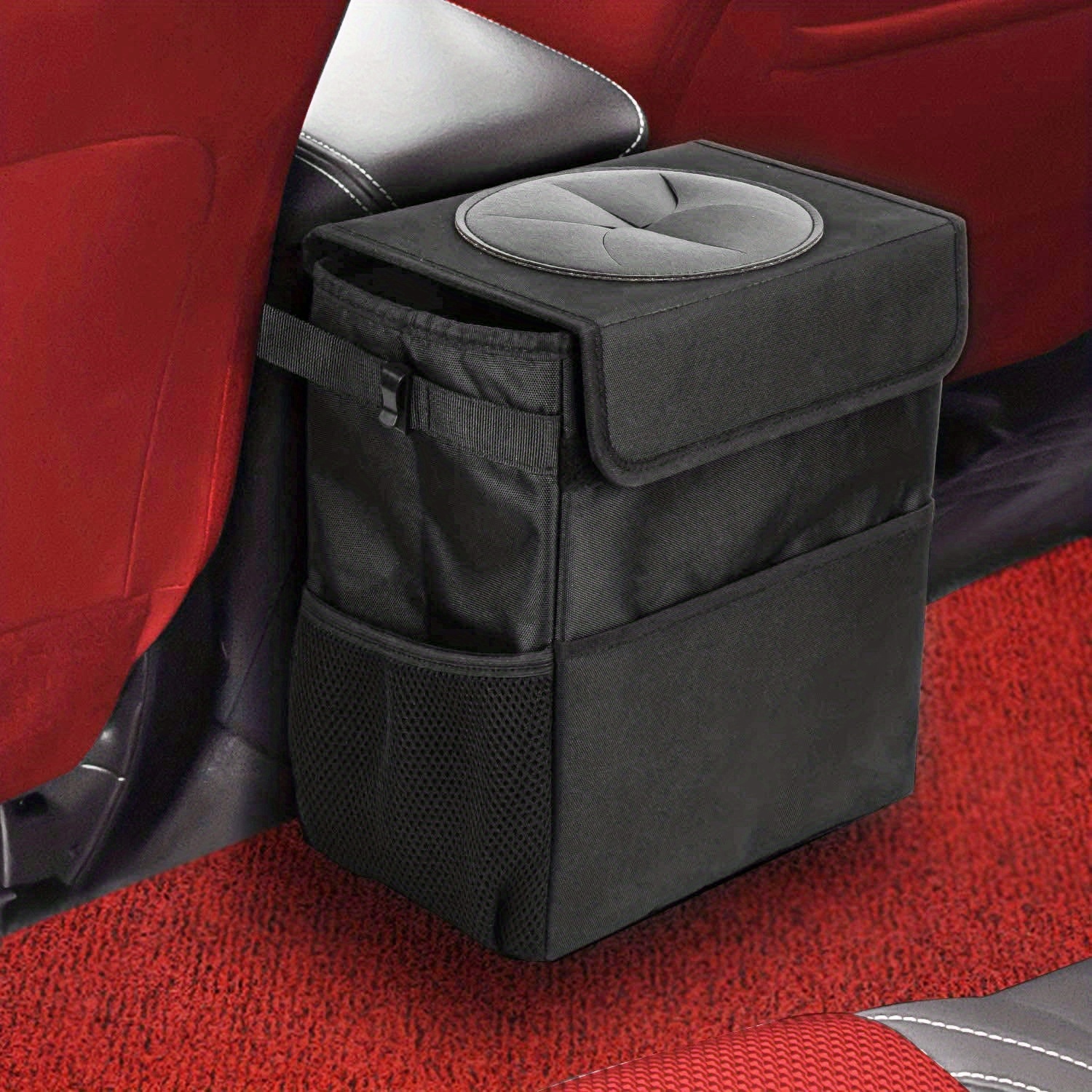 Collapsible Car Trash Can Waterproof Hanging Bin For Suv - Temu