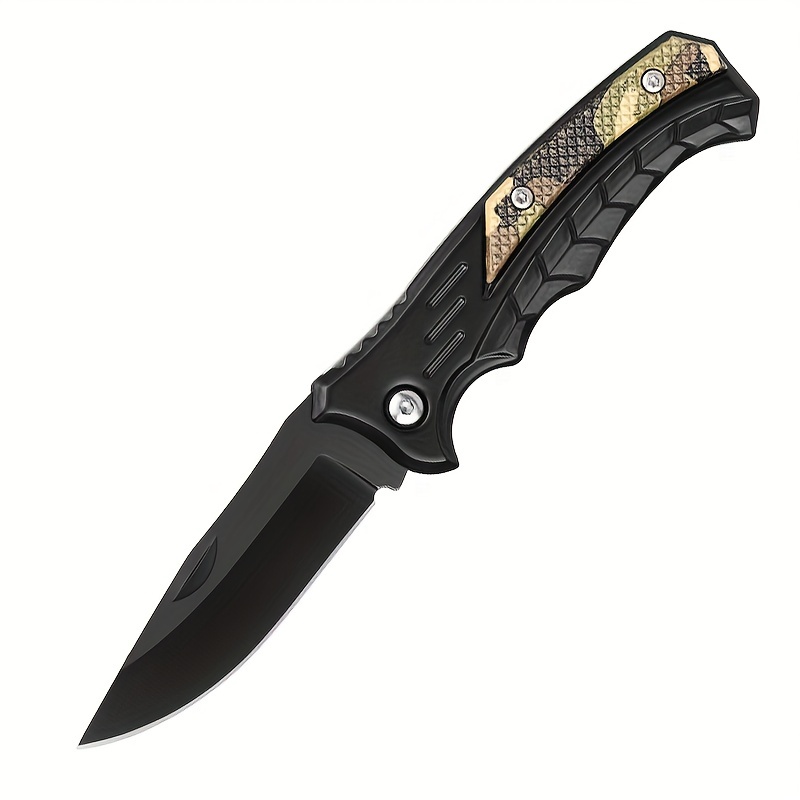 9 Black & Black Wood Italian Milano Stiletto Spring Assisted Folding Pocket  Knife. Survival -  Canada