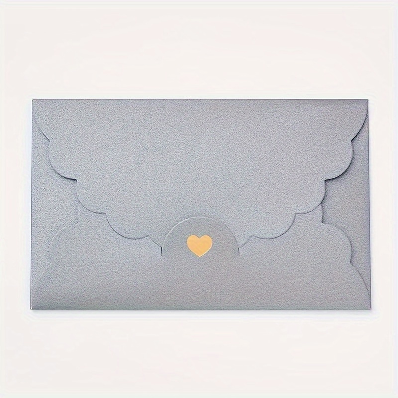 Pearlescent Paper Lace Love Envelopes Wedding Invitation - Temu