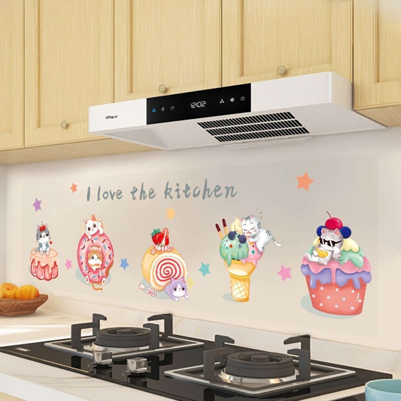 Kitchen wall clearance stickers online