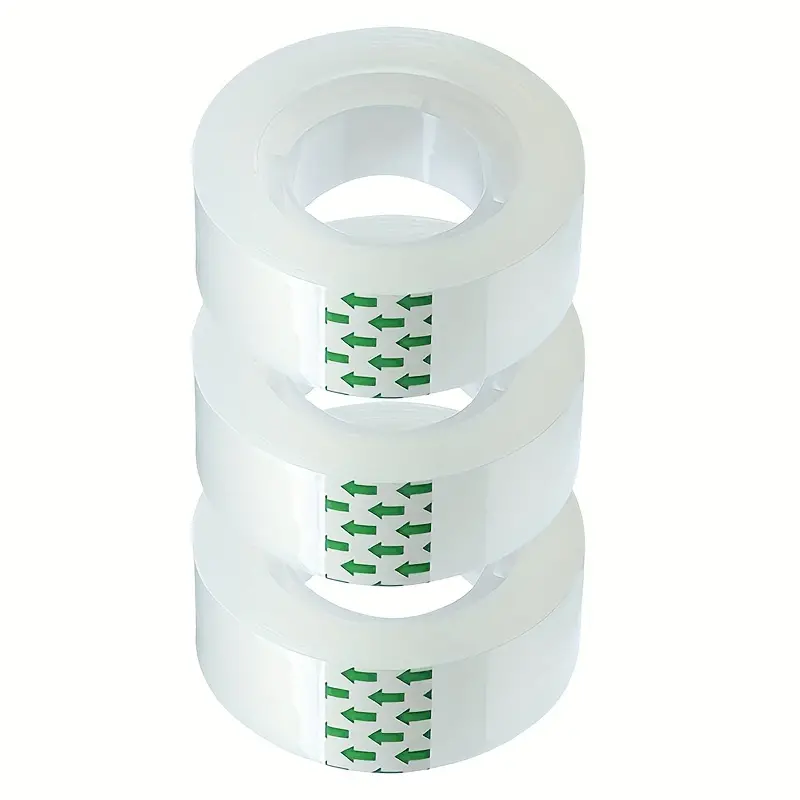 Transparent Tape Refills, All-Purpose Transparent Glossy Tape For Office,  Home, School