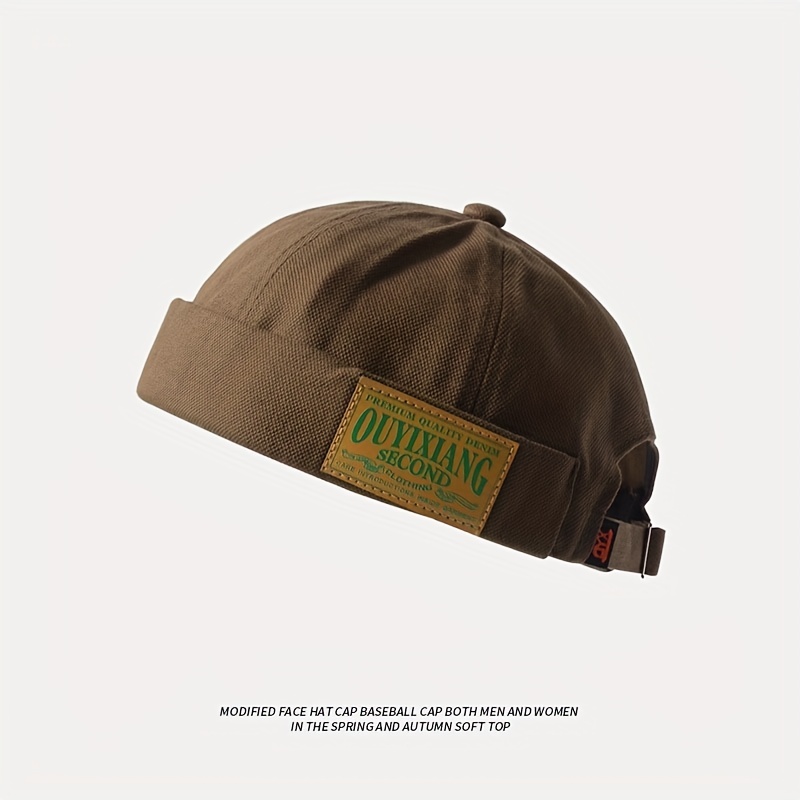 Men's Hip Hop Melon Hat Vintage Beanie