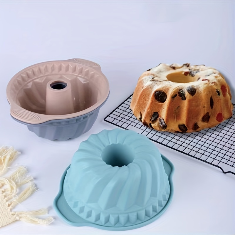 Silicone Bundt Pan, Heritage Bundtlette Cake Mold, For Fluted Tube