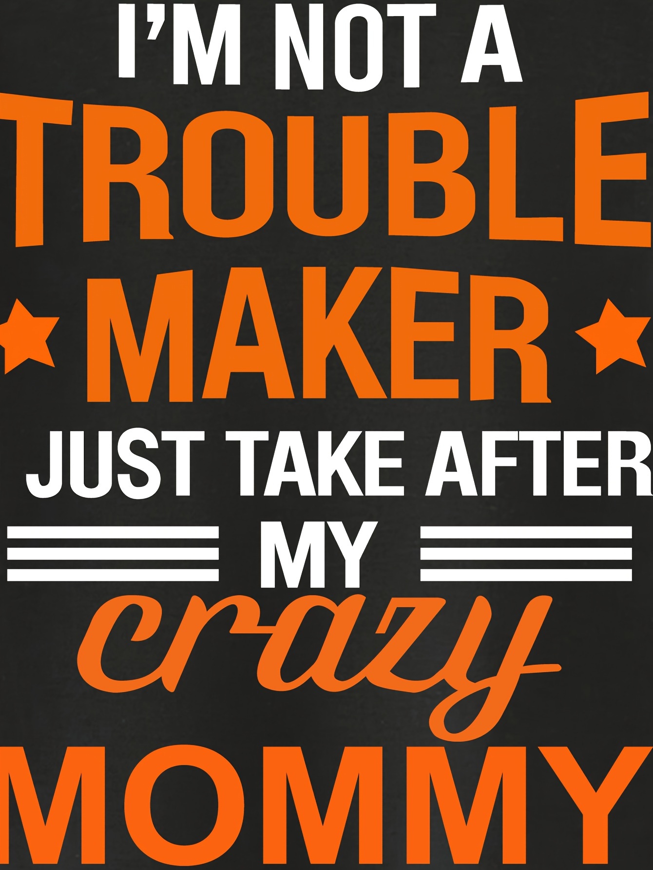 Boy's 'm A Trouble Maker Print Cute T shirt Clothing Casual - Temu