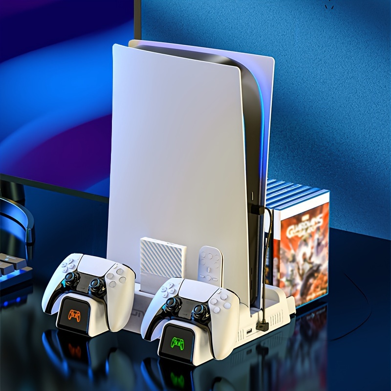 Base De Refroidissement Pour PS5 Entièrement Compatible Avec La Version  Lecteur Optique Support De Radiateur Support