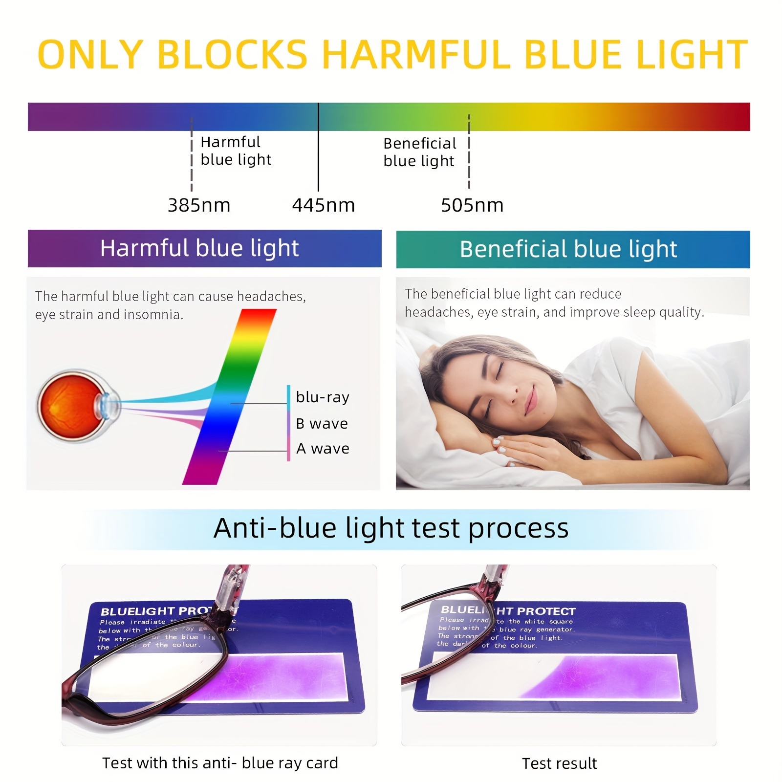 Women's Light Blocking Reading Glasses with Pattern Print