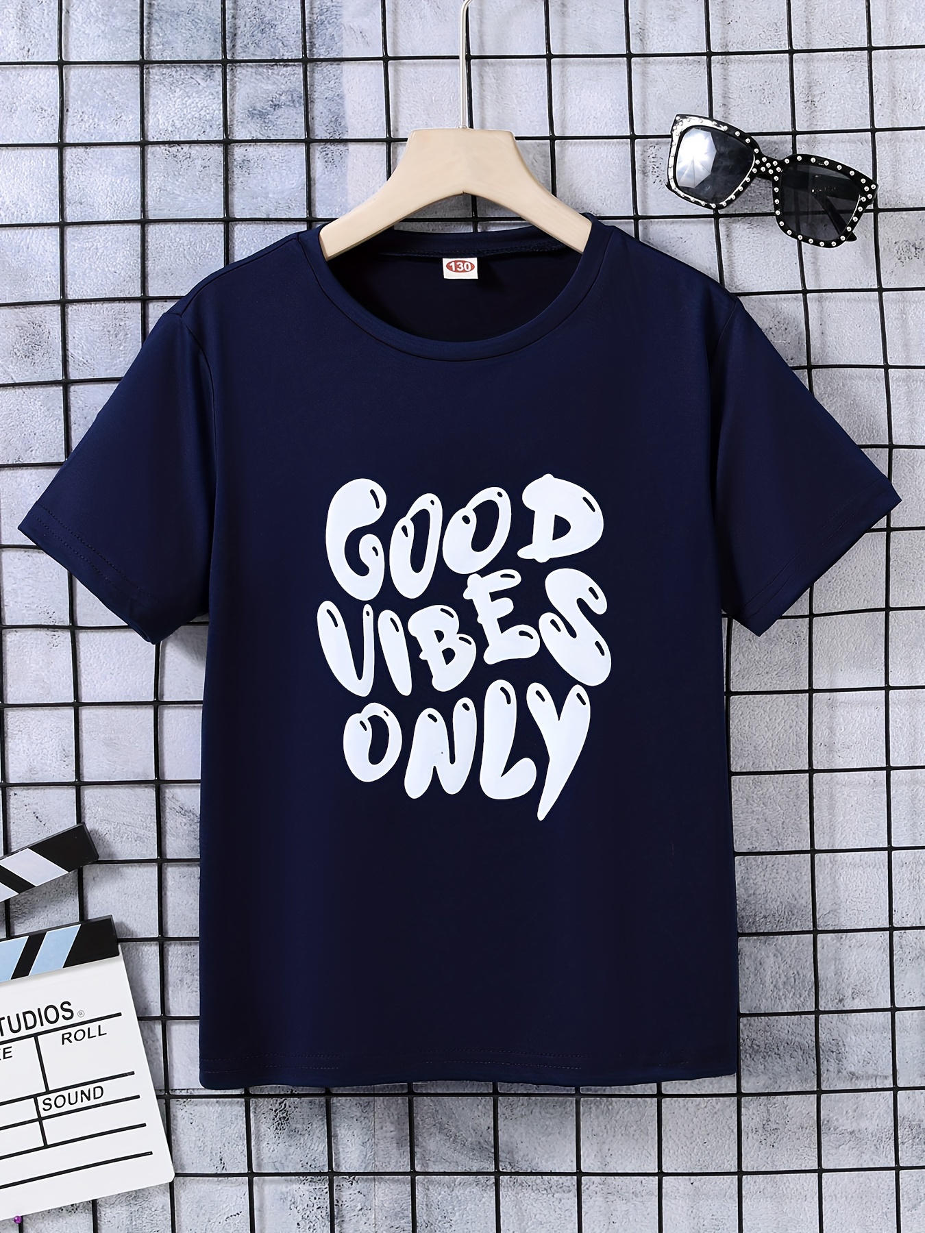 Good Vibes Only Royal T-Shirt