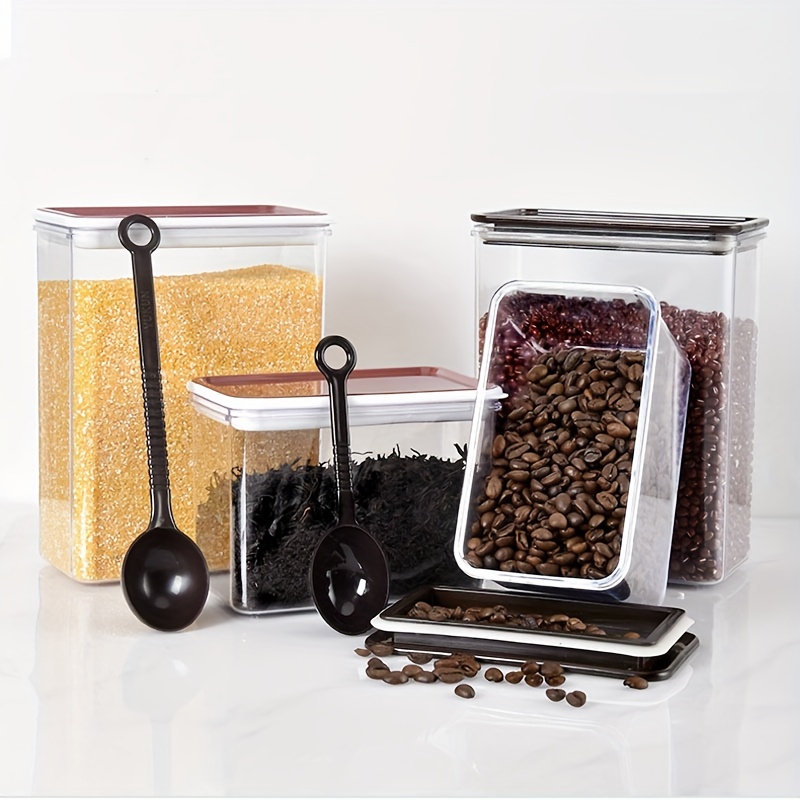 Brown Sugar Cubes Storage Box BPA Free Food Grade Storage Box for Salt  Sugar Spice Pepper Powder Small