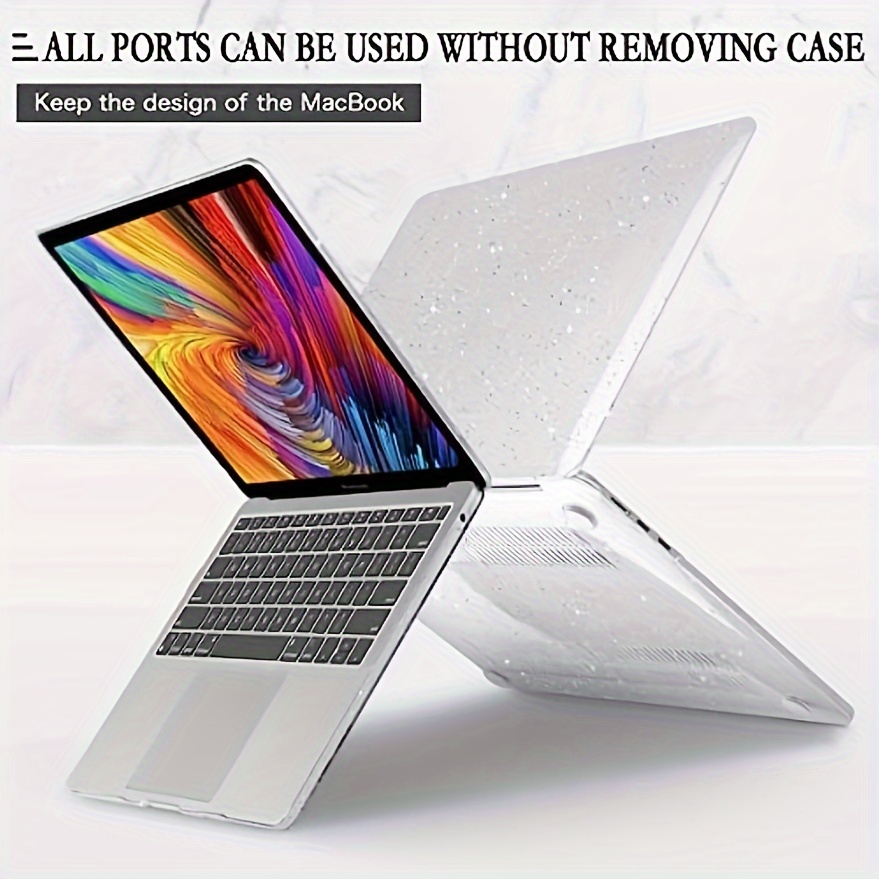 Étui coque pour MacBook air - For M1 Chip Air 13 A2337 - Cristal