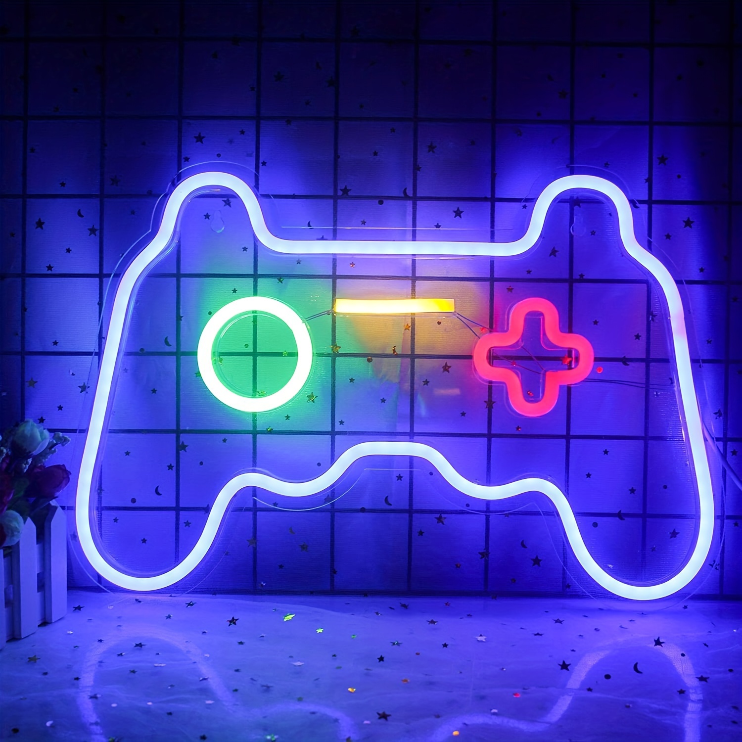LED Game Neon Sign Gaming Decoración de pared - Regalos de jugador para  niños, niños