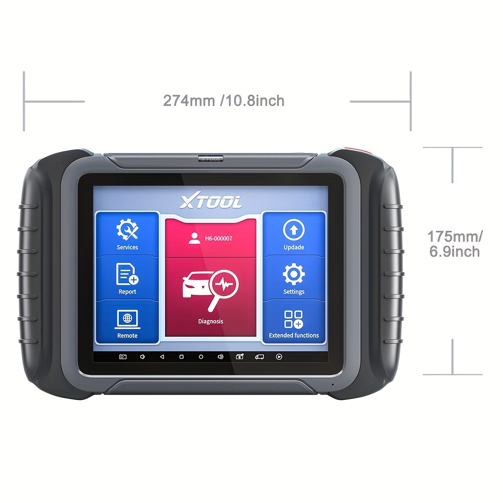 XTOOL D7 OBD2 Bi-Directional Diagnostic Scan Tool with OE-Level Full  Diagnosis, 36+ Services, IMMO/Key Programming, ABS Bleeding