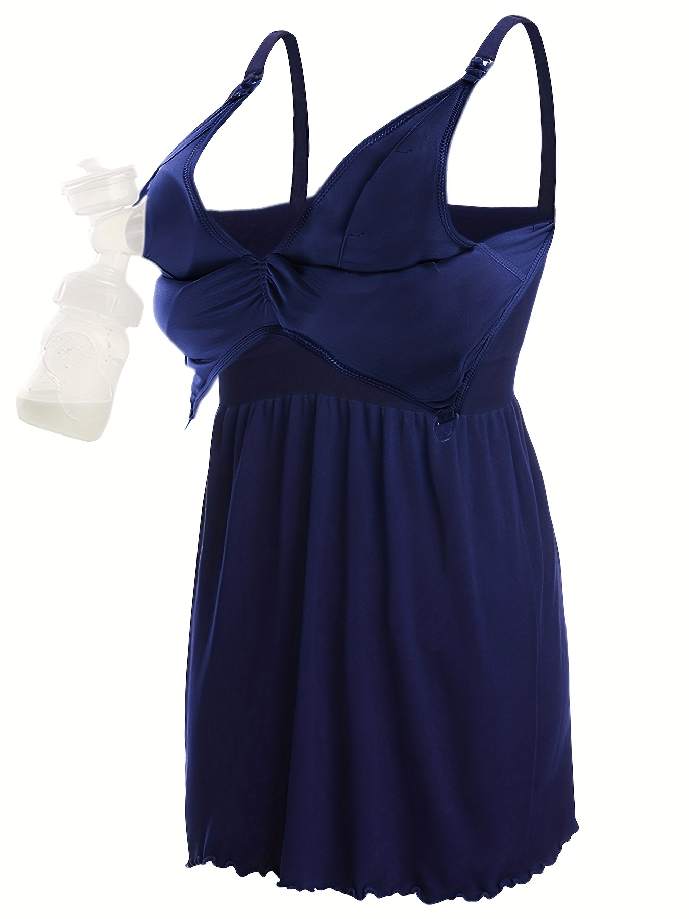 Women's Maternity Casual Tank Top for Breast Pumping Nursing