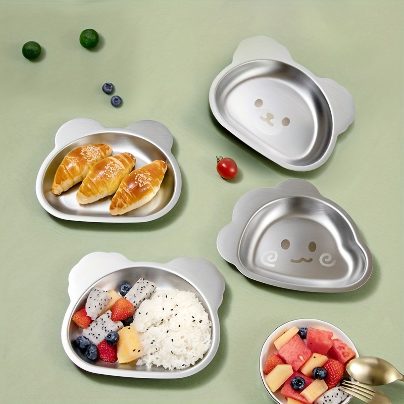 Stainless Steel Baby + Kids Food Tray