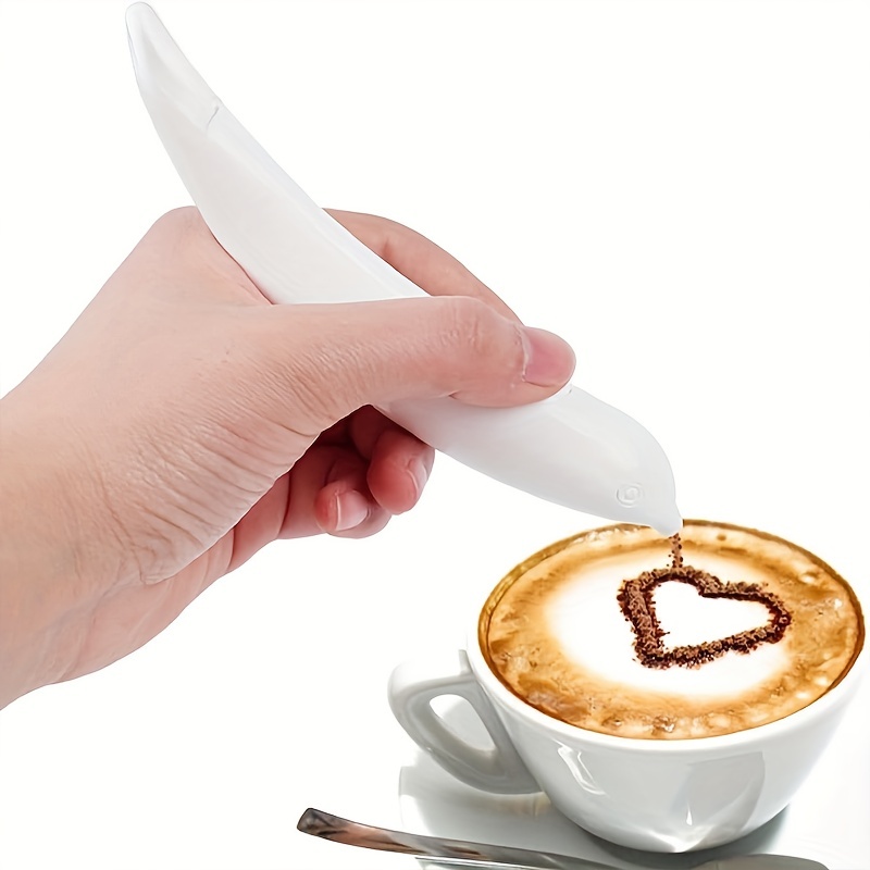 Electrical Latte Art Pen for Coffee Cake Spice Pen Cake Decoration Pen  Coffee Carving Pen Baking Pastry Tools