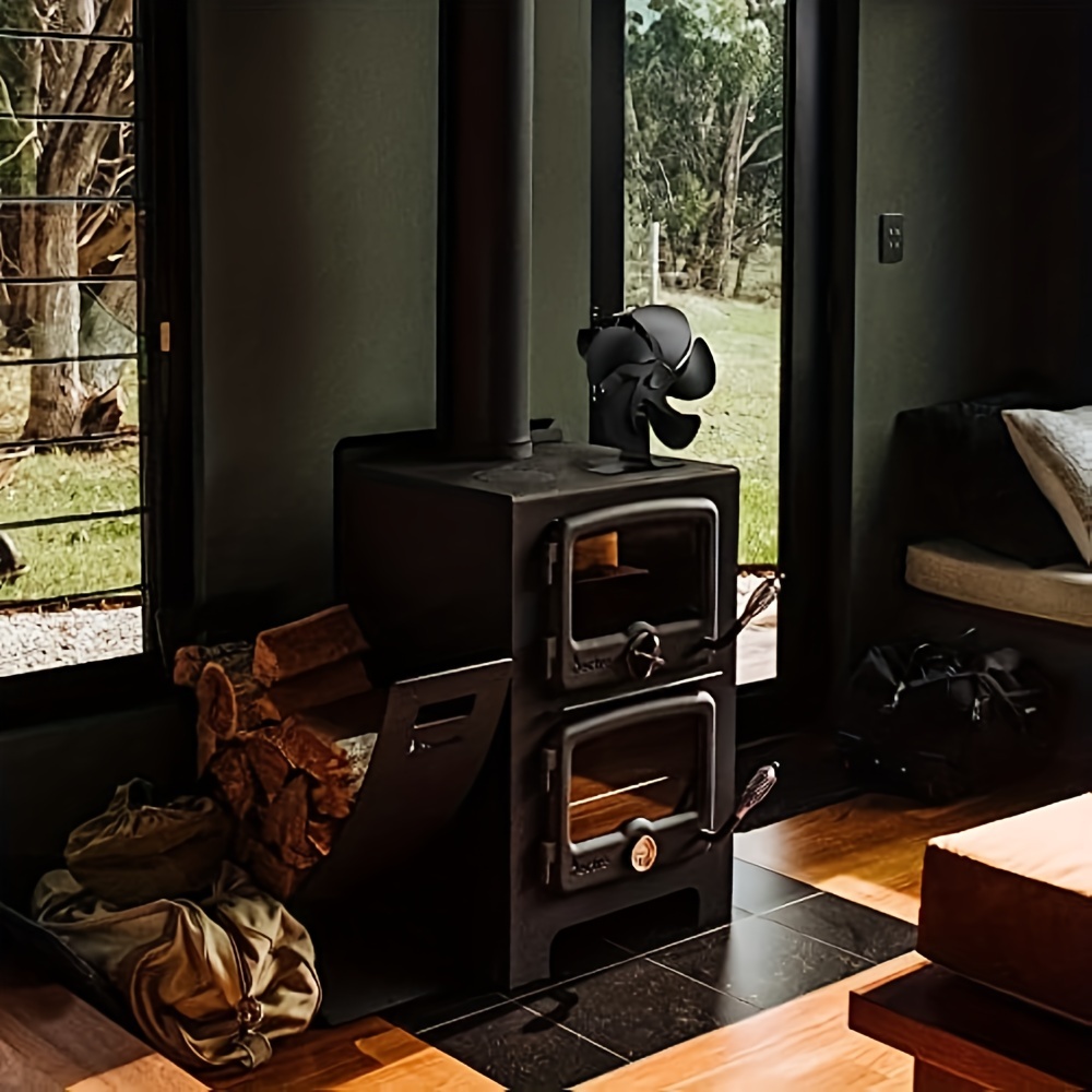 Ventilateur de cheminée pour poele à bois silencieux autonome - Ersho