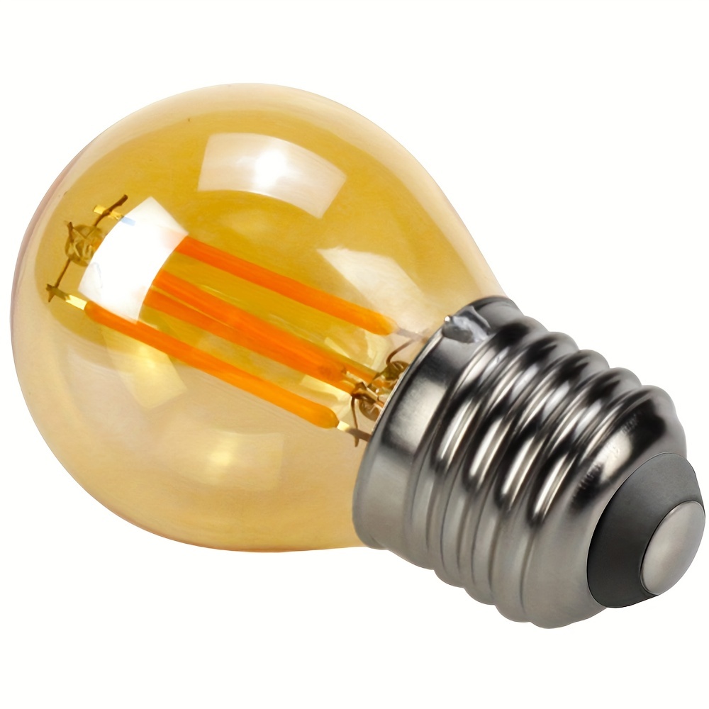  Yaoten Bombilla LED de filamento con mando a distancia, bombilla  LED G16.5 de 4 W, regulable y sintonizable, de 2700 K a 5000 K, luz vintage  que cambia de color para