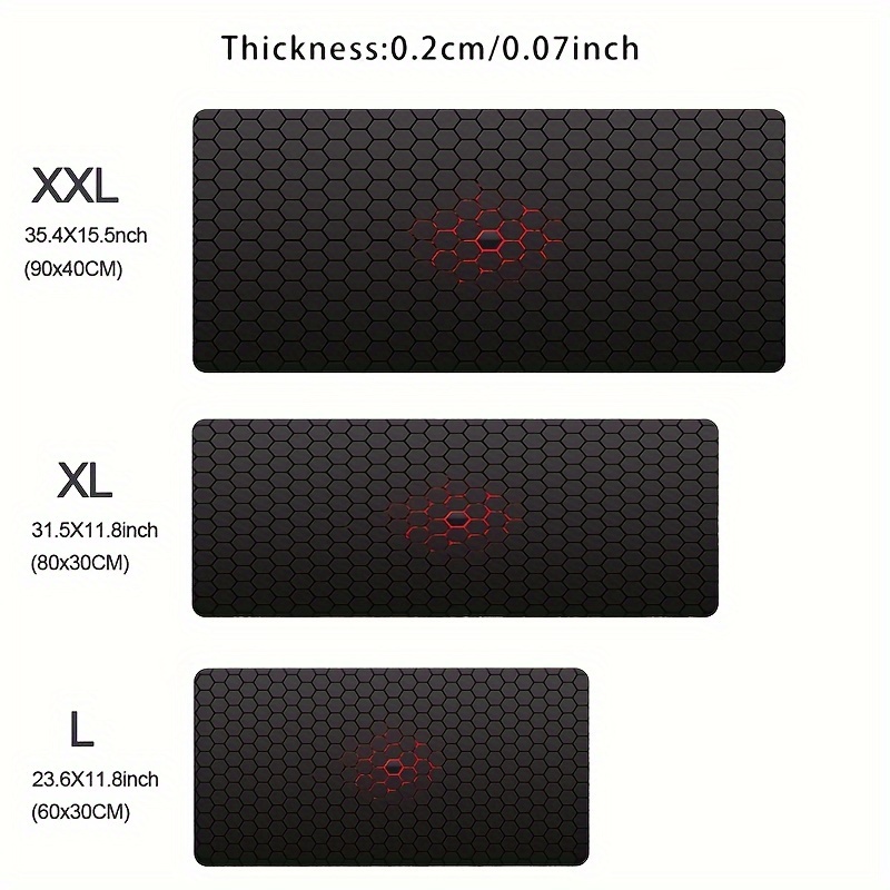 Grand Tapis De Souris Anime Gamer Gaming XXL Tapis De Souris Ordinateur  Accessoires Grand Clavier Ordinateur