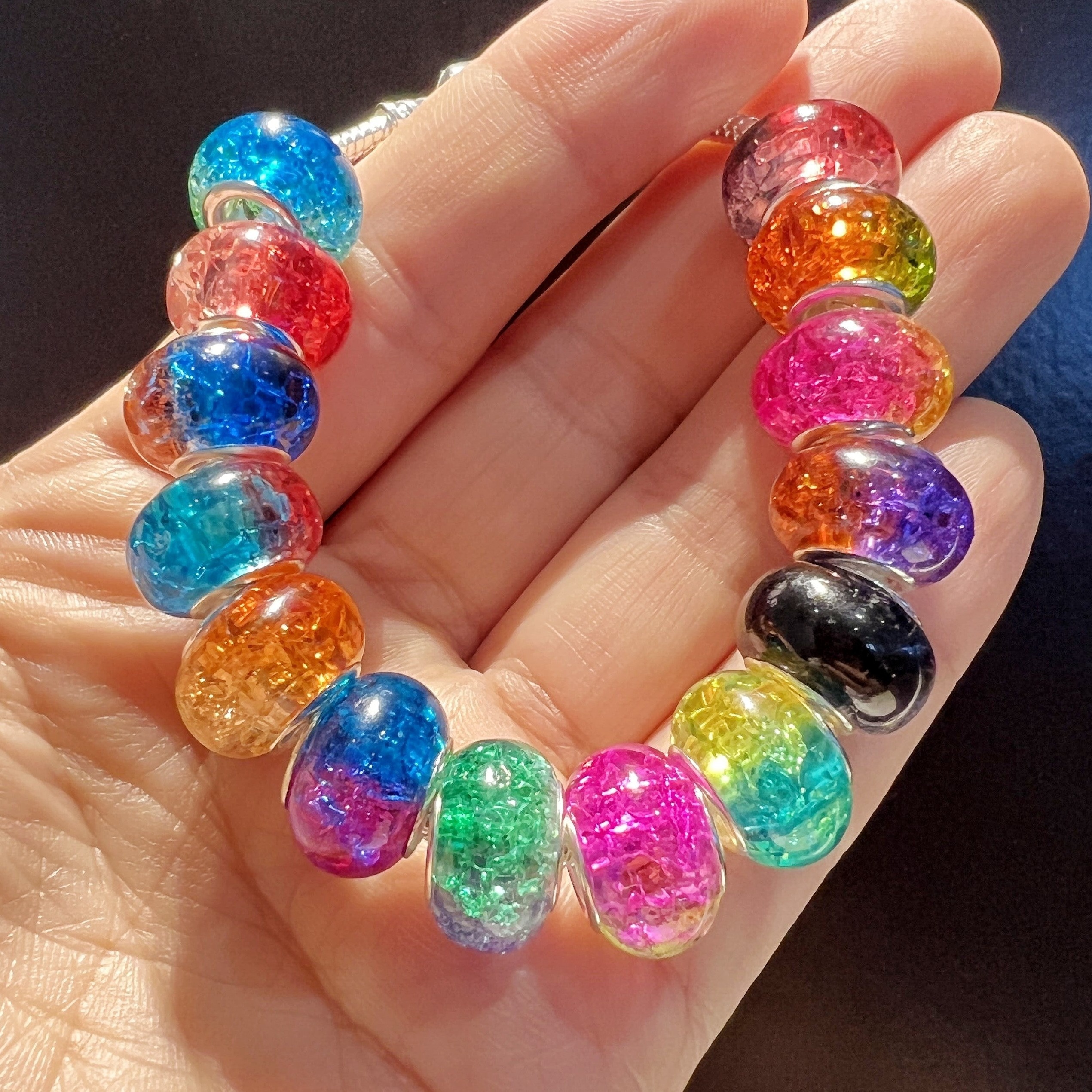 Gummy Bear Beaded Bracelet, Seed Beads, Colorful Bracelets
