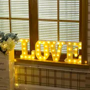 english led letter light, 1pc english led letter light holiday party atmosphere decoration light props indoor stage store outdoor birthday party decoration without battery details 8