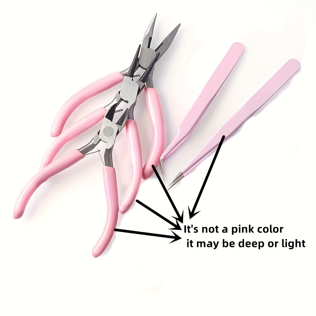 1PC 6-in-1 Making Pliers DIY Jewelry Making Pliers Tweezers Tool Needle  Spoon Tool Set for Silicone Resin Mold Jewelry Making
