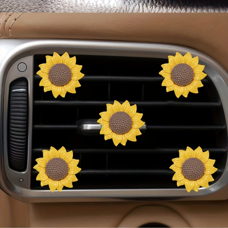 Auto Taschentuchbox, Niedliche Cartoon Plüsch Sonnenblumen, Auto