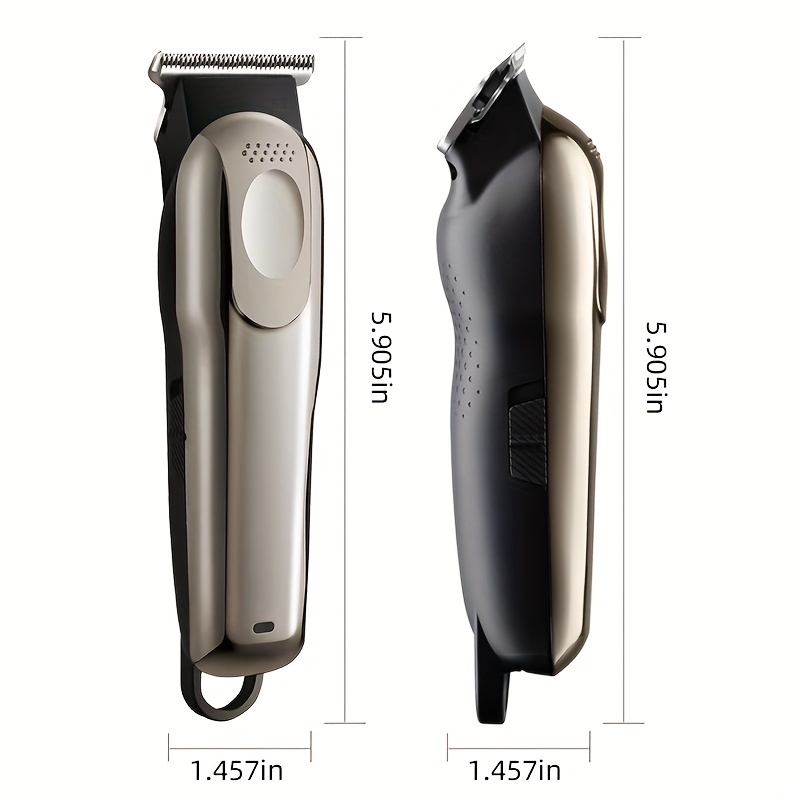 professional electric hair clippers electric hair clippers cordless beard trimmer shaver zero gapped hair clippers cutting grooming kit details 3