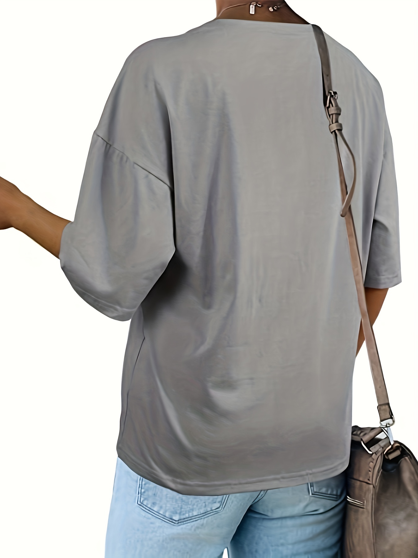 Oversized Drop Shoulder Pocket T shirt Casual Short Sleeve T - Temu