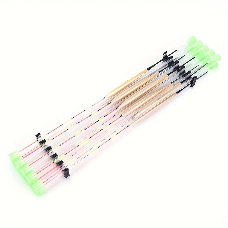 * 4/12/24pcs Pegged Foam Floats, Fishing Corks Bobbers For Saltwater  Freshwater