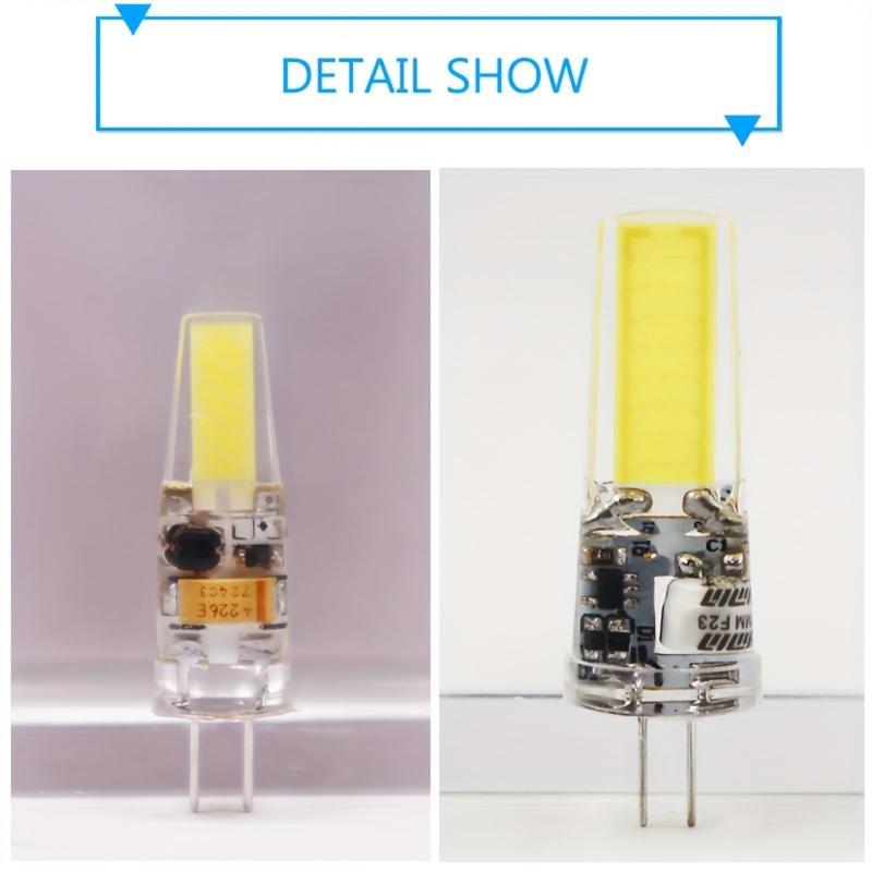 G4 Led Bulbs Ac/ 12v (white/warm White) 2 Pin Led Light - Temu