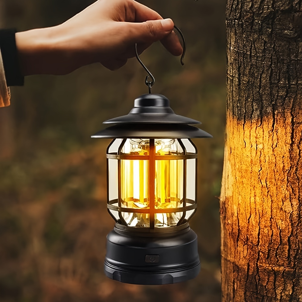 High Power Hanging Outdoor Lights Portable 3aa Battery Operated Tent Lamp  4*1w Cob Led Camping Lantern For Camping Hiking - Buy High Power Hanging  Outdoor Lights Portable 3aa Battery Operated Tent Lamp