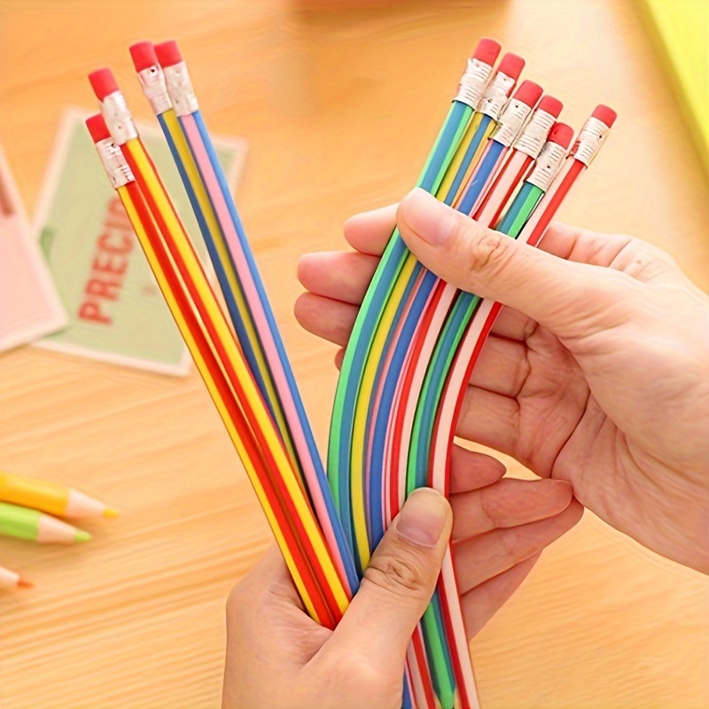 20Pcs kids stacking pencils kids pencils stationery Rewards Stackable  Pencils