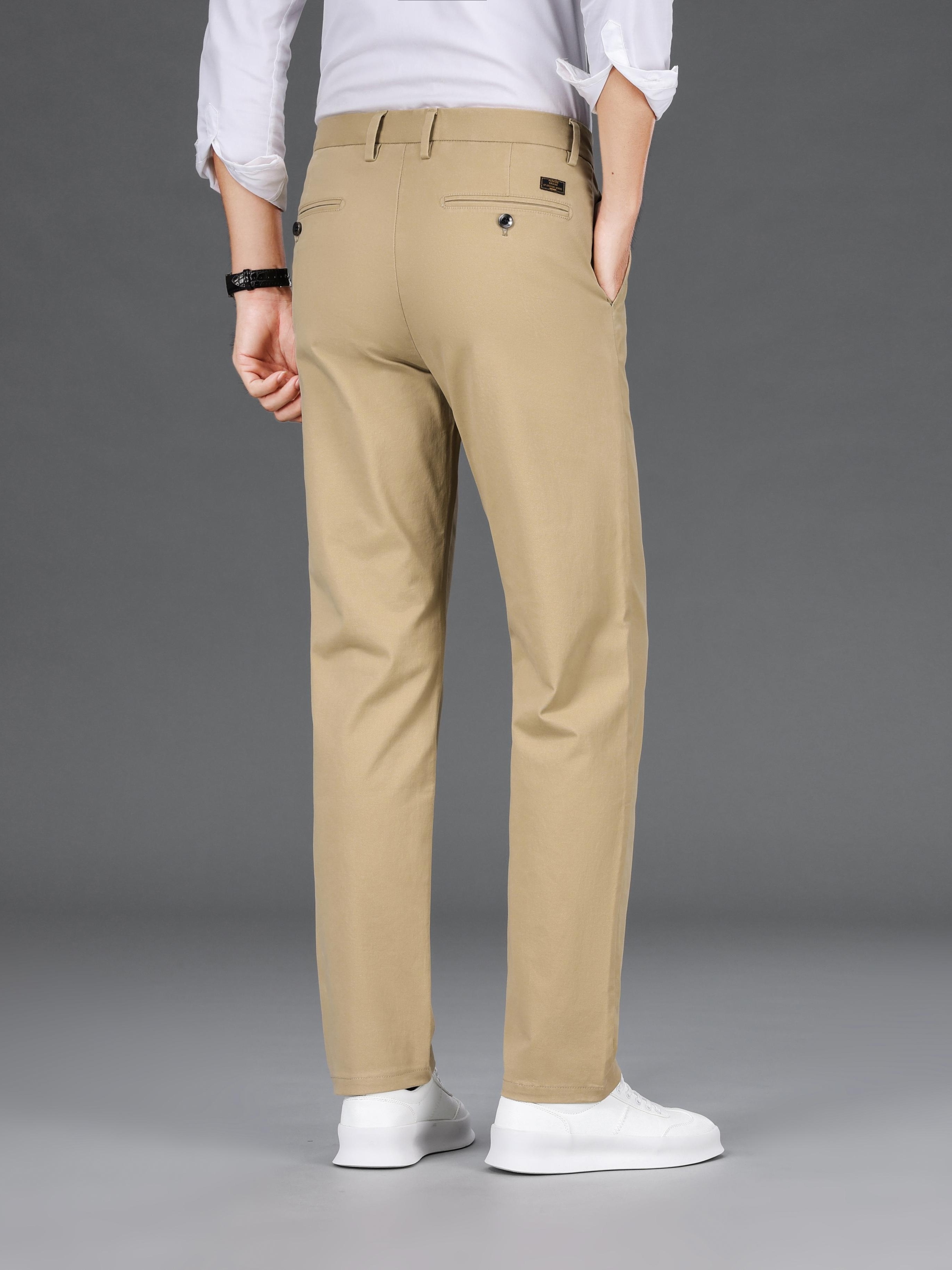 2023 Autumn Men's Suit Casual Pants Business Classic Straight