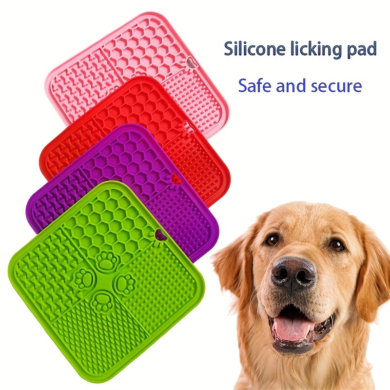 1 pc Lick Mat for Dogs Cats, Licking Mat, Lick Pads with Suction Cups, Pet  Treat Mat for Small Medium Large Breed Dogs, Suction Cups Heavy Duty  Puzzle, Peanut Butter Lick Pad