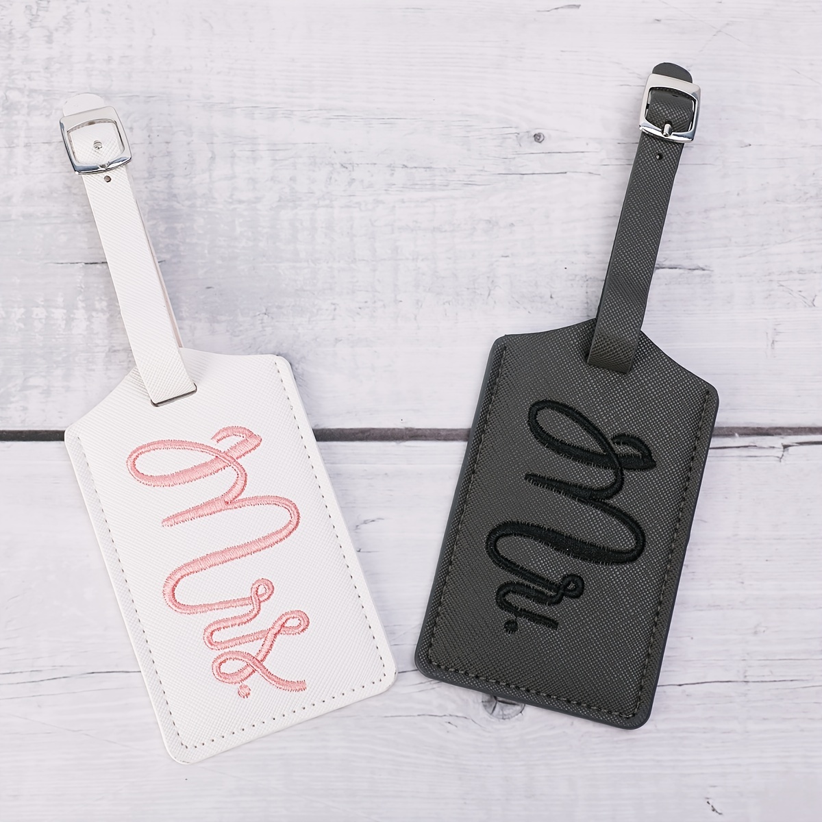 Mr and Mrs Luggage Tags, Wedding Gifts Personalized Gifts for