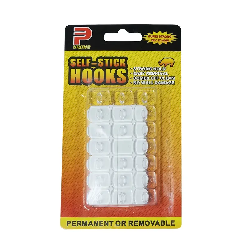Mini Adhesive Hooks For Kitchen And Home Decor - Indoor Light Clip