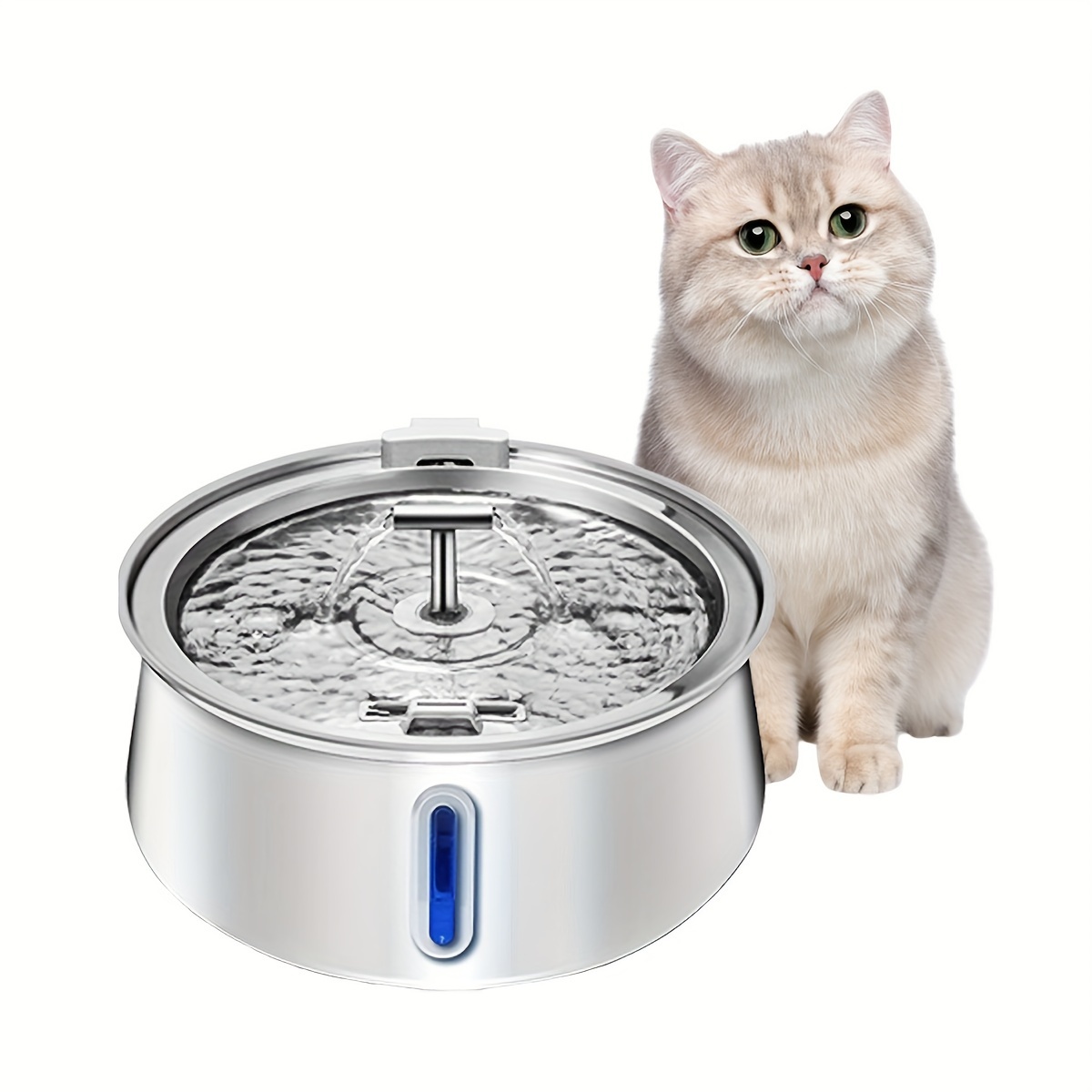 1.6 L FLOWER STYLE AUTOMATIC ELECTRIC CAT WATER FOUNTAIN CAT DRINKING – any- cat