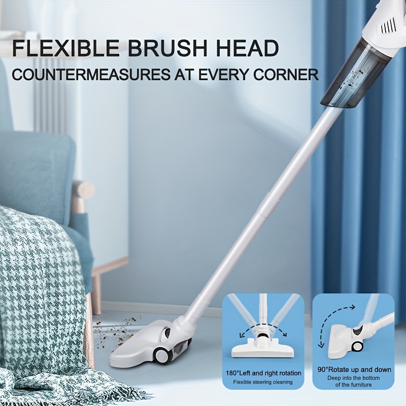 Cordless Handheld Vacuum Cleaner Rechargeable Wet Dry Use - Temu