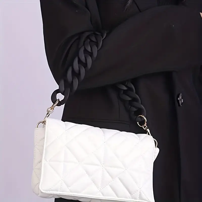 Trendy Diy Acrylic Chain Bag Strap, Replacement Bag Strap, Fashion Travel  Accessories - Temu Austria