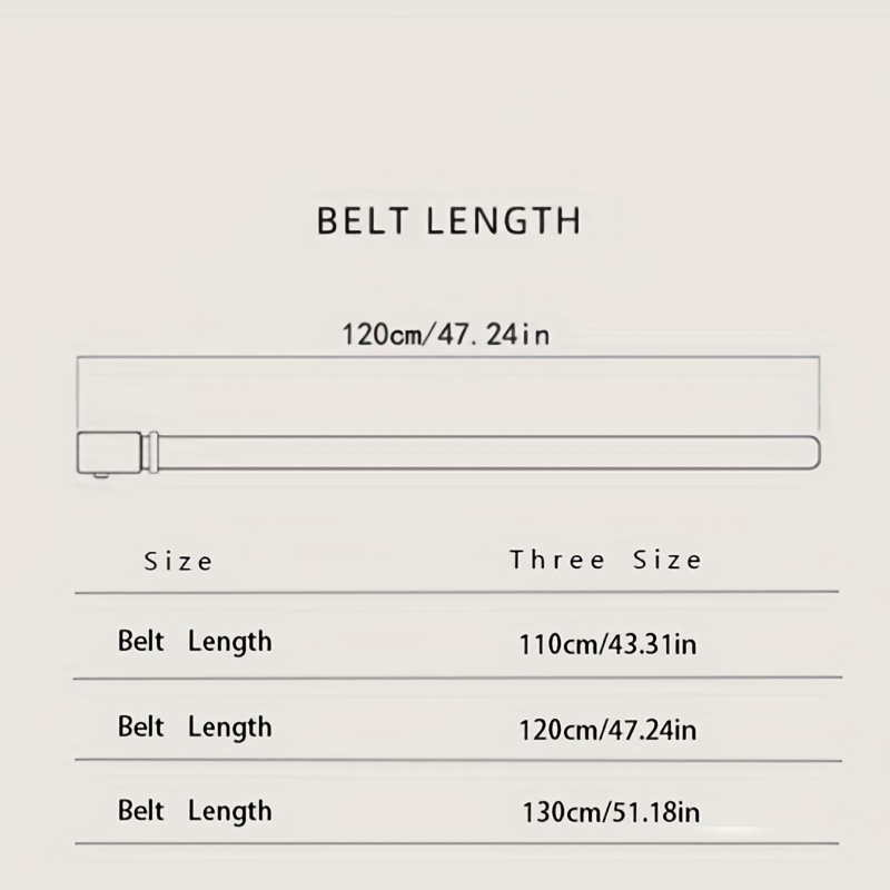 ADDIDAISHU Men's Business Automatic Buckle PU Leather Belt